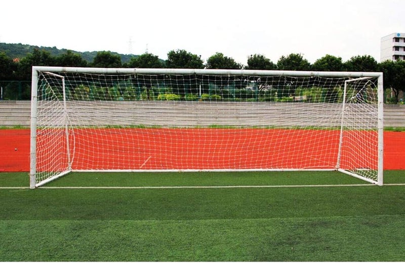 BORDSTRACT Soccer Goal Net, Football Replacement Net Full Size Polyethylene Training Nets Soccer Net for 10x7ft 18x7ft 24x8ft Soccer Goals - Image 1